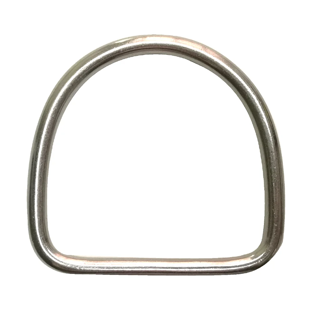Anilla D (D-Ring) acero inoxidable 50mm