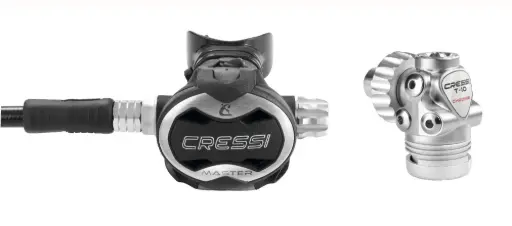 Cressi T10-SC Cromo con Master Cromo